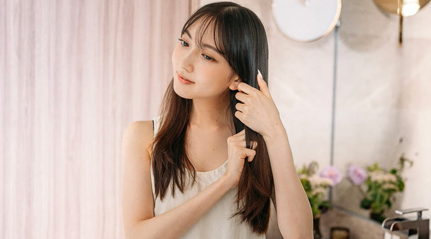 ヘアアイロンでスタイリングする際に髪の傷みを軽減するコツ