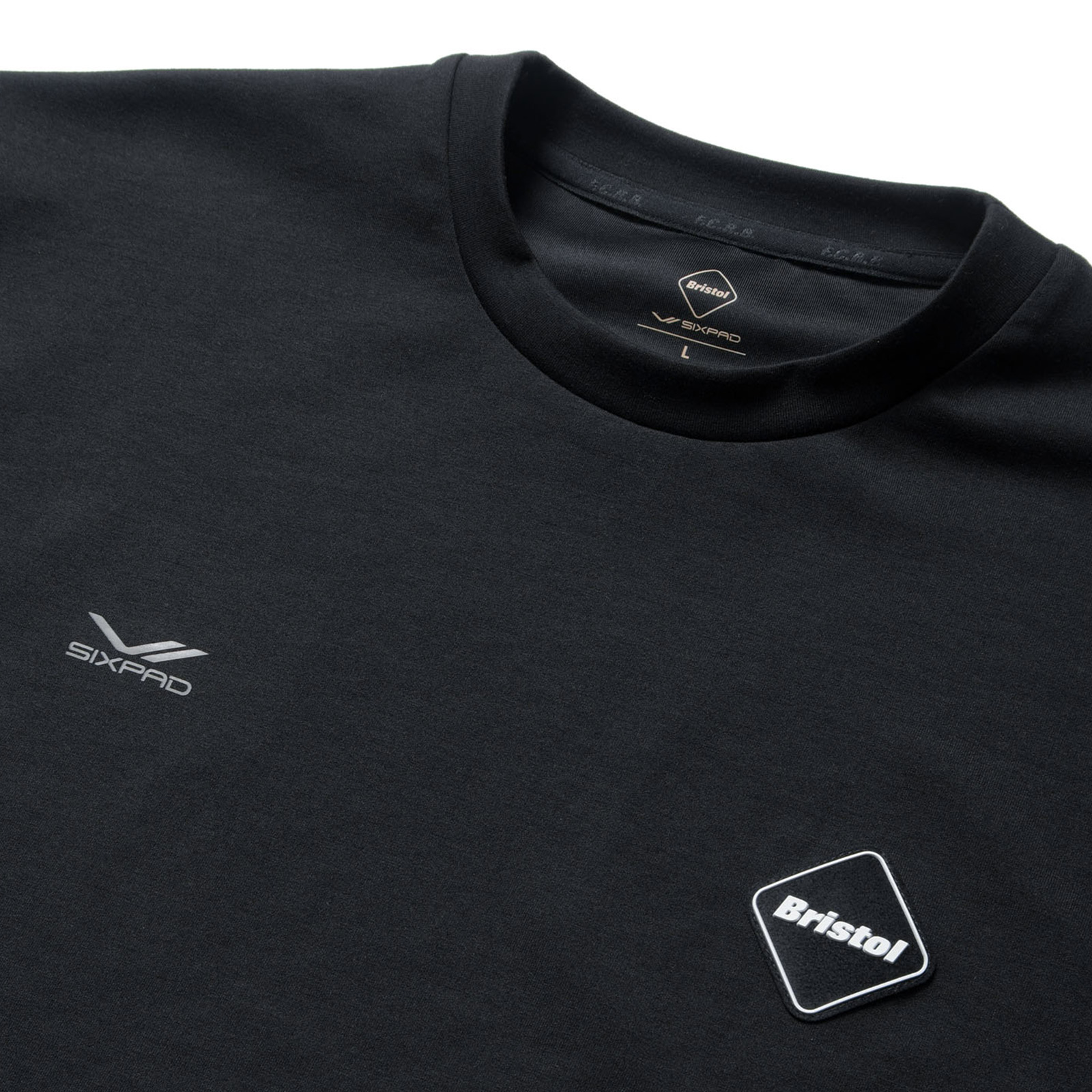シックスパッド × F.C.R.B. リカバリー オーバーサイズTシャツ ブラック S