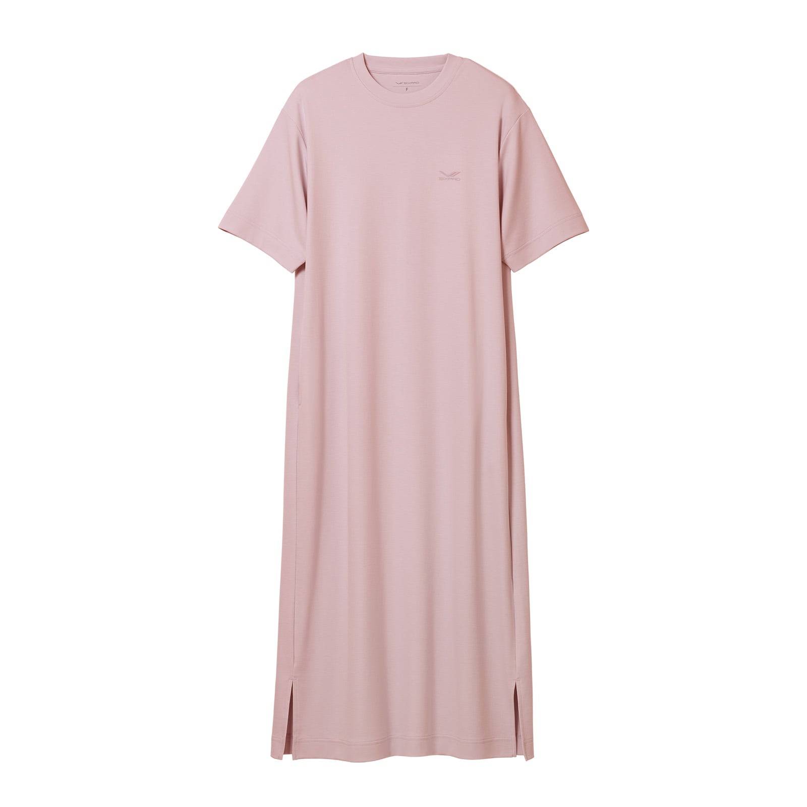 シックスパッド リカバリーウェア コンフォートロングシャツ クリアピンク Free