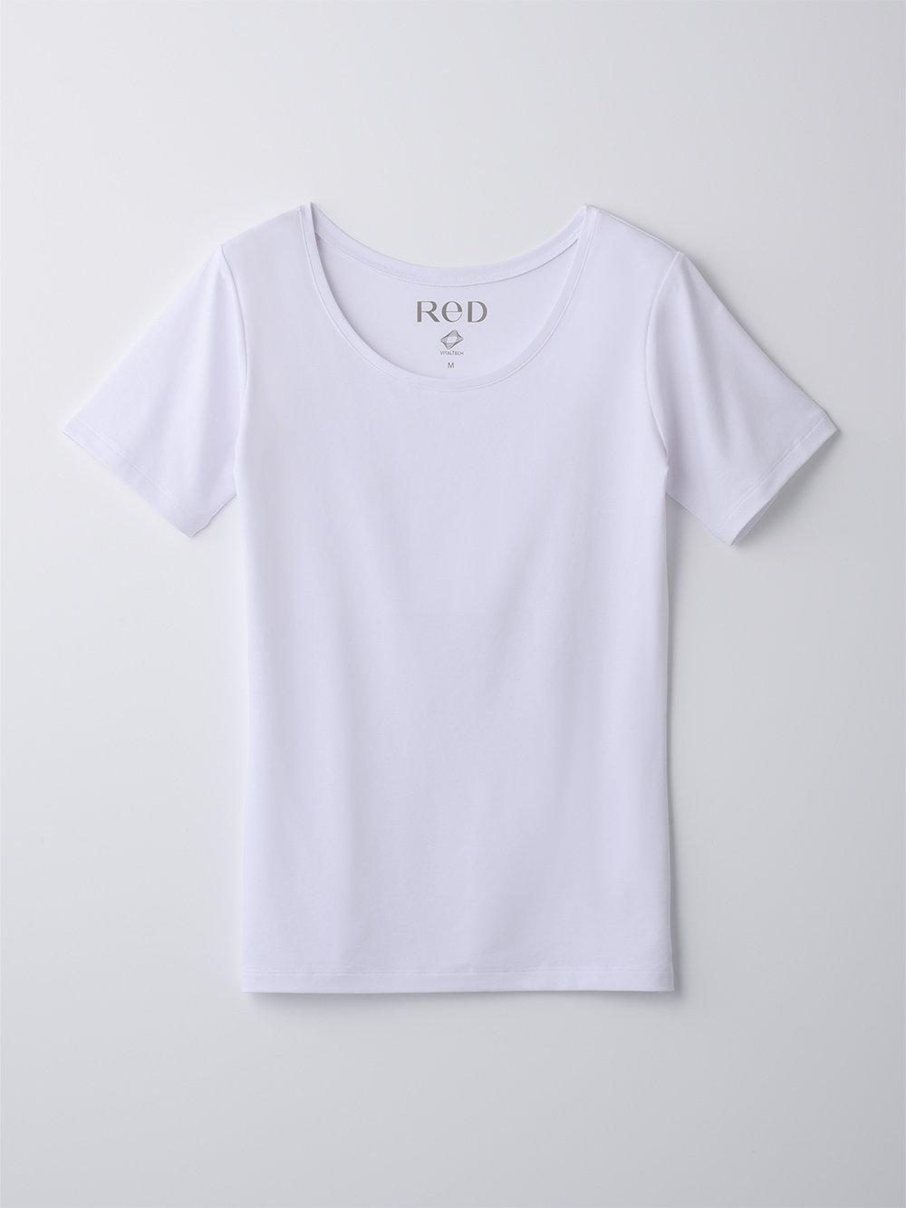 ReD バイタルテック Uネックインナー半袖 ホワイト L ホワイト L