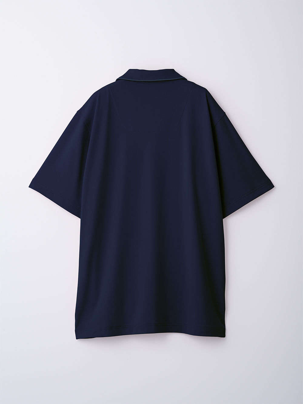 ReD ぐっすりパジャマ ベーシック 前開き半袖&ハーフパンツ上下セット ネイビー L ネイビー L