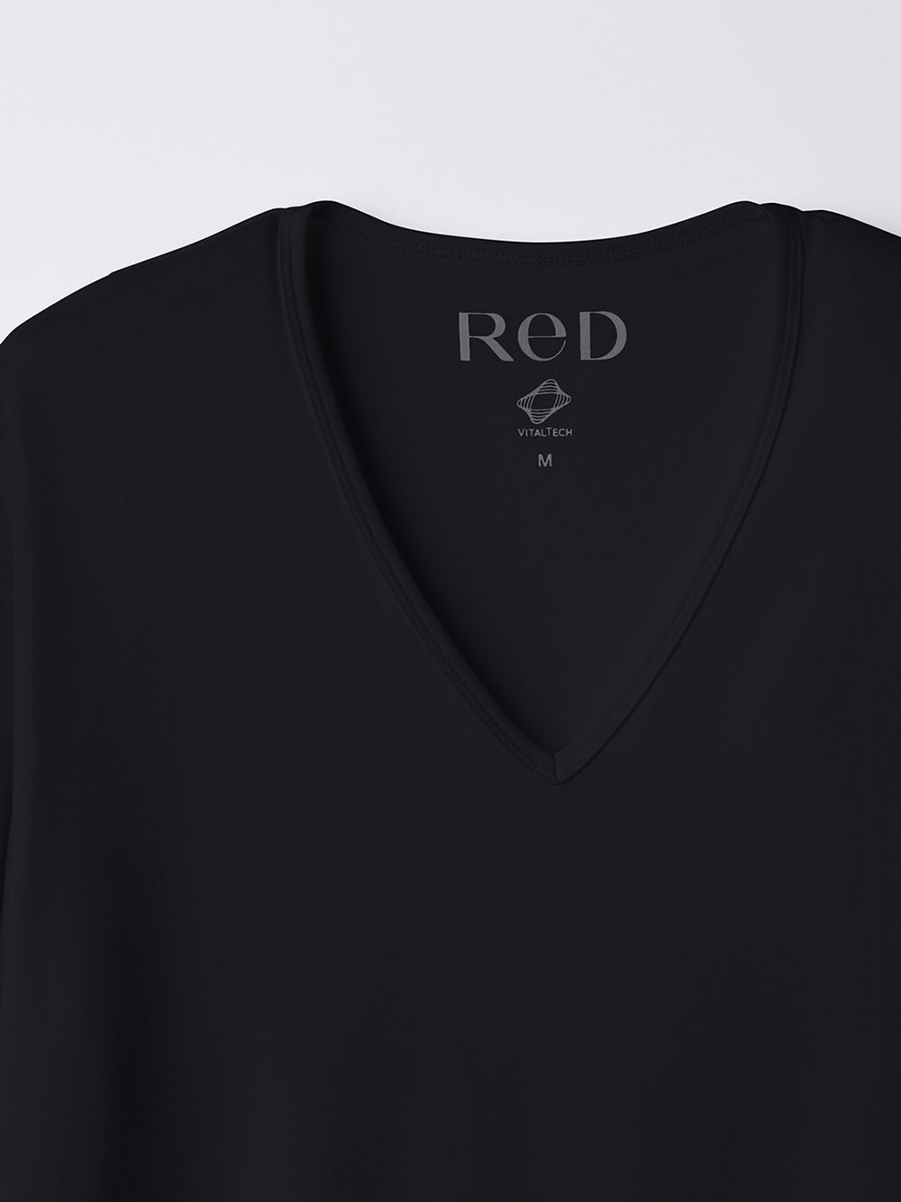ReD バイタルテック Vネックインナー長袖 ブラック 3L ブラック 3L