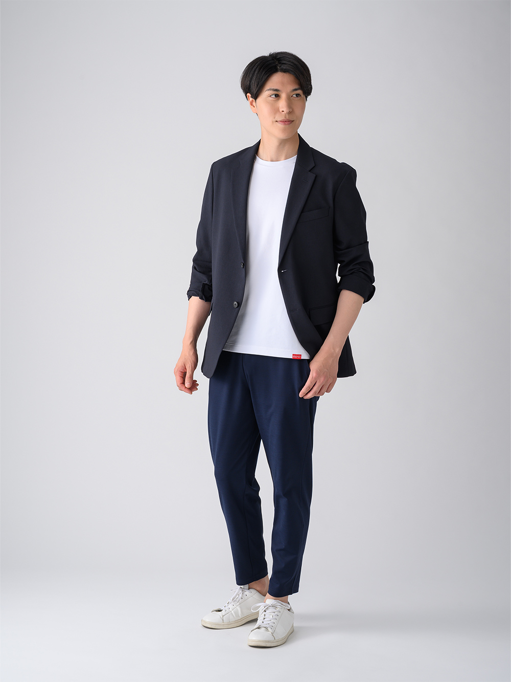 ReD バイタルテック クルーネック半袖 ネイビー M ネイビー M