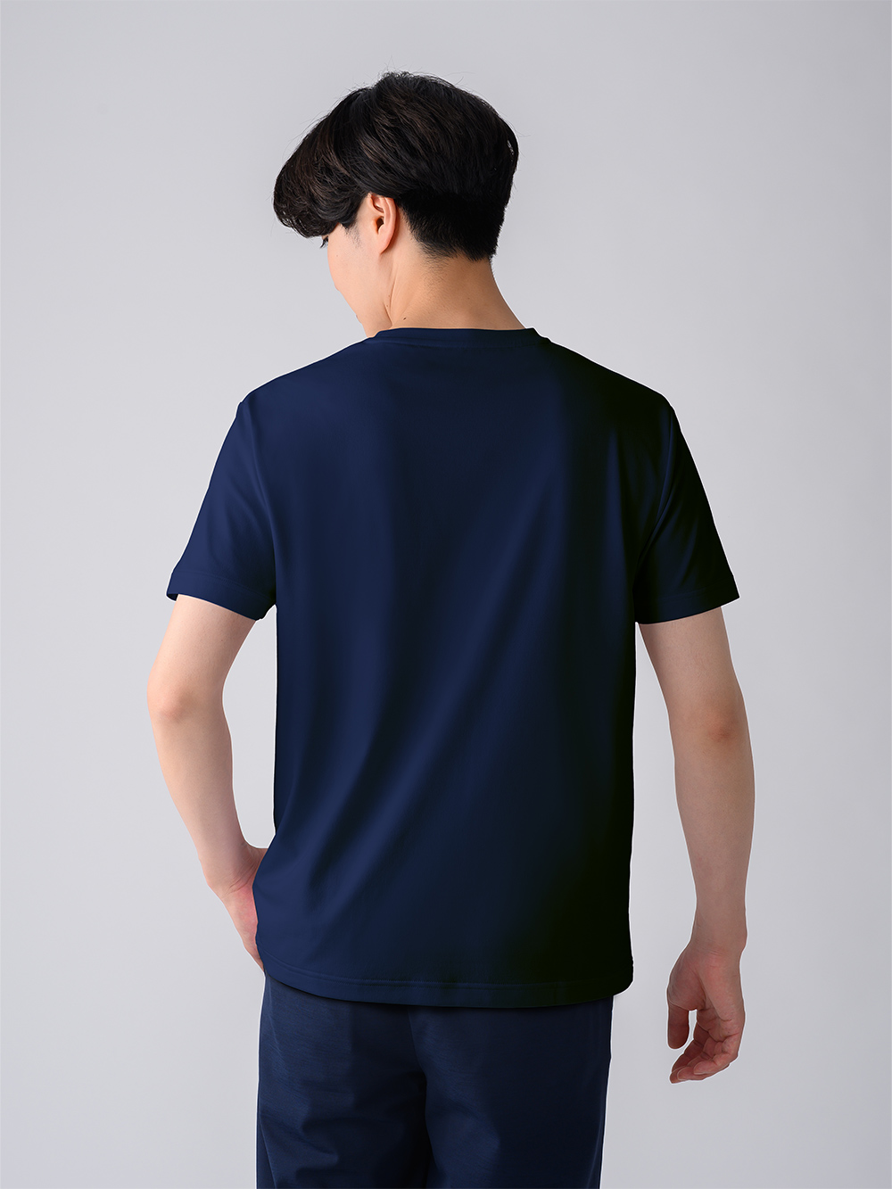 ReD バイタルテック クルーネック半袖 ネイビー M ネイビー M