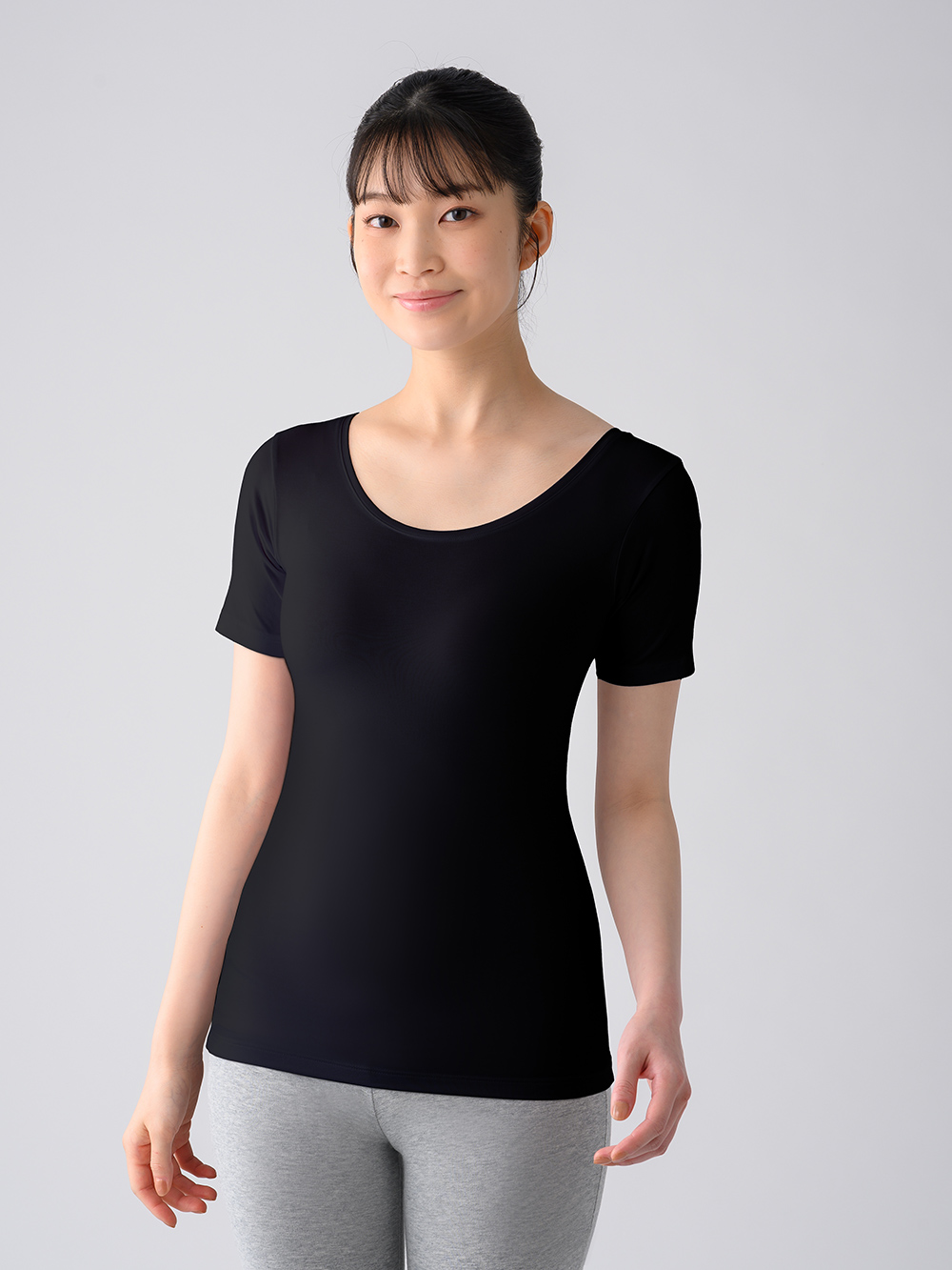 ReD バイタルテック Uネックインナー半袖(COOL) ブラック M ブラック M