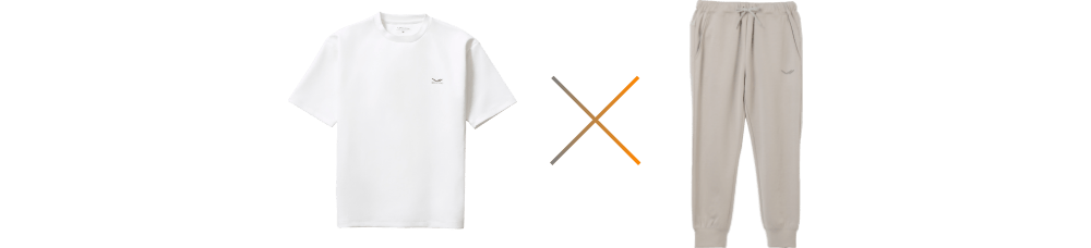 オーバーサイズTシャツ ジョガーパンツ